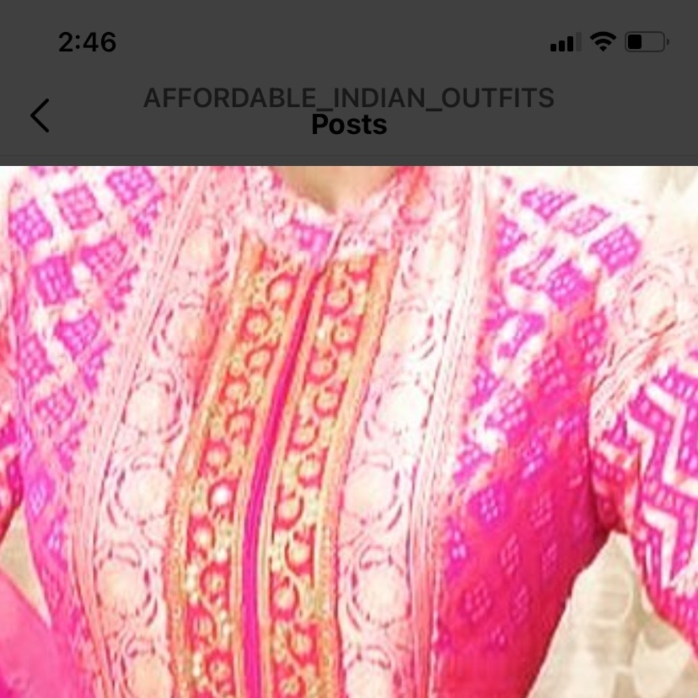 Indian/Pakistani gown